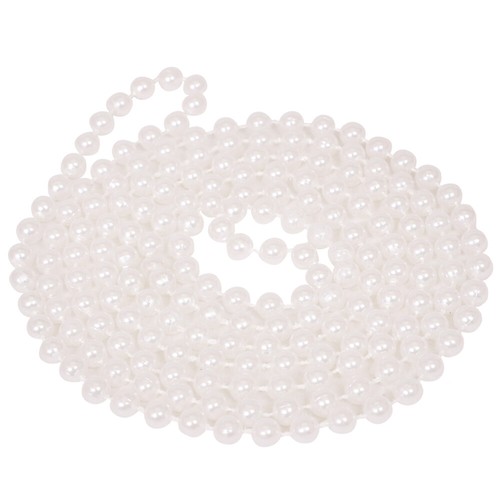 Flapper beads 180cm pearl - flapper,