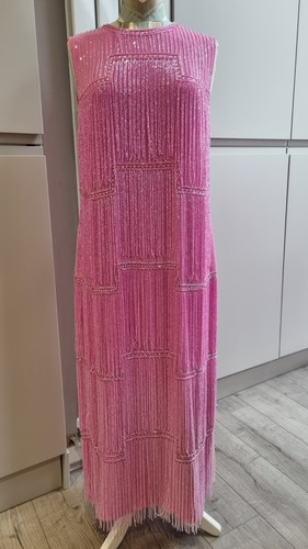 Asos design pink - pink, beaded