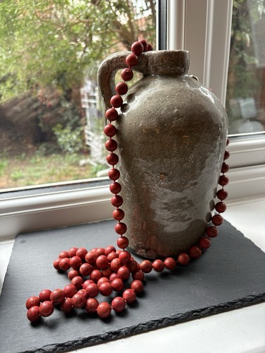 Vintage heavy red coral - vintage,