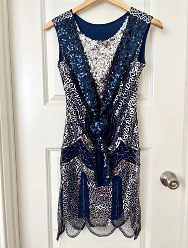 Ladies navy silver - ladies,