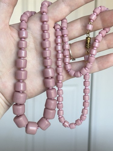 Vintage czech dusky pink - czech,
