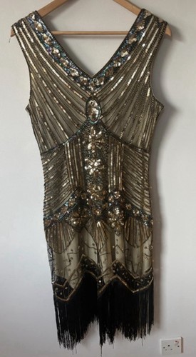 1920s art deco flapper - deco, dress