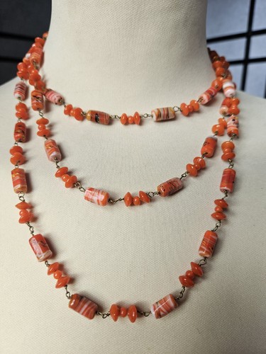 Vintage art deco orange - art,