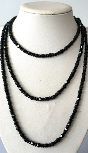 Vintage french jet - , black