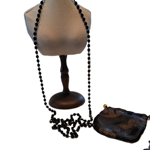 Art deco black french jet - art,