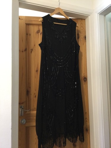 1920 style gatsby black - style,