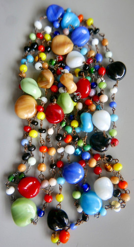 Colourful vintage art deco - colourful,,