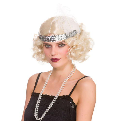 Gatsby pearl necklace flapper - gatsby,