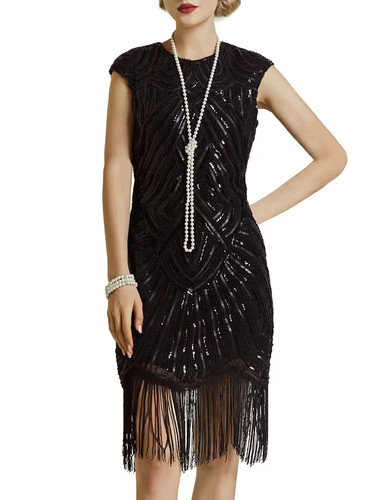 Size black beaded - 14,