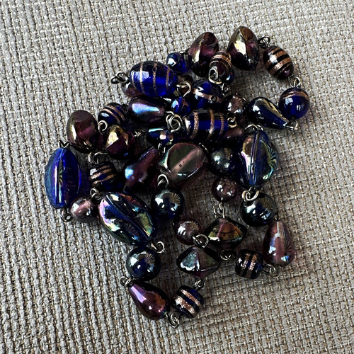 Vintage iridescent glass - vintage,