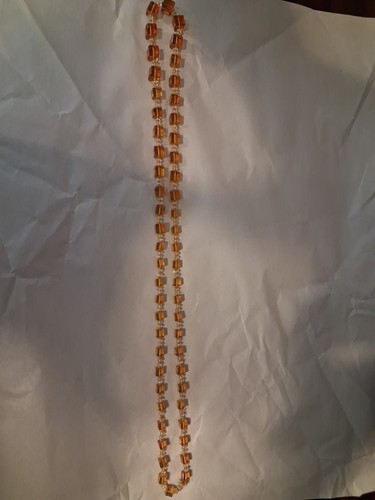 Vintage czech amber glass - vintage,