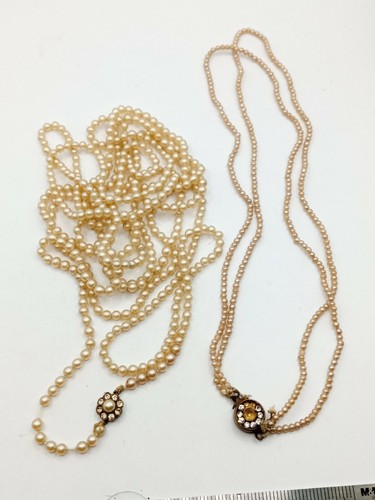 Vintage retro faux pearl - pearl, style