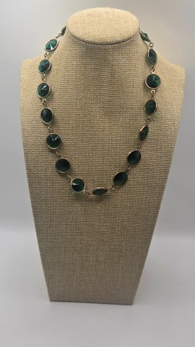 Brass tone open back - back, faceted