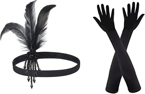 1920s flapper headband - 1920s,