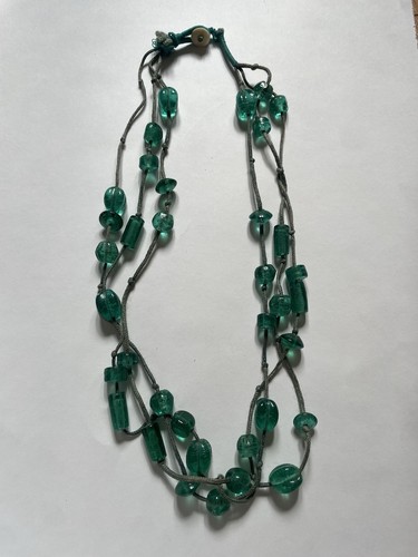 Vintage green glass costume - vintage,