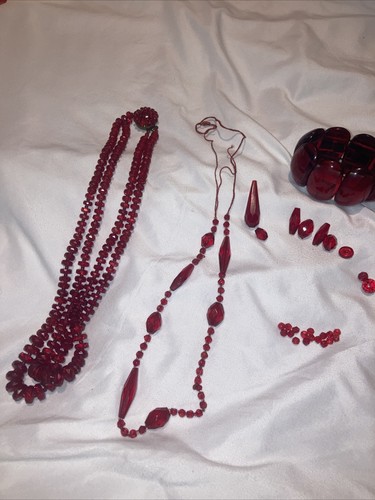 Job lot art deco - deco, red