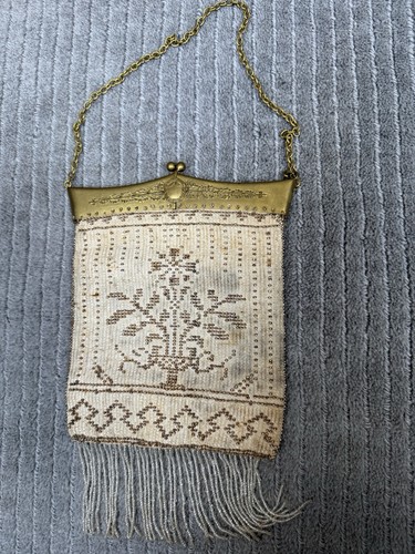 Beaded 1920 flapper purse - beaded, 1920’s